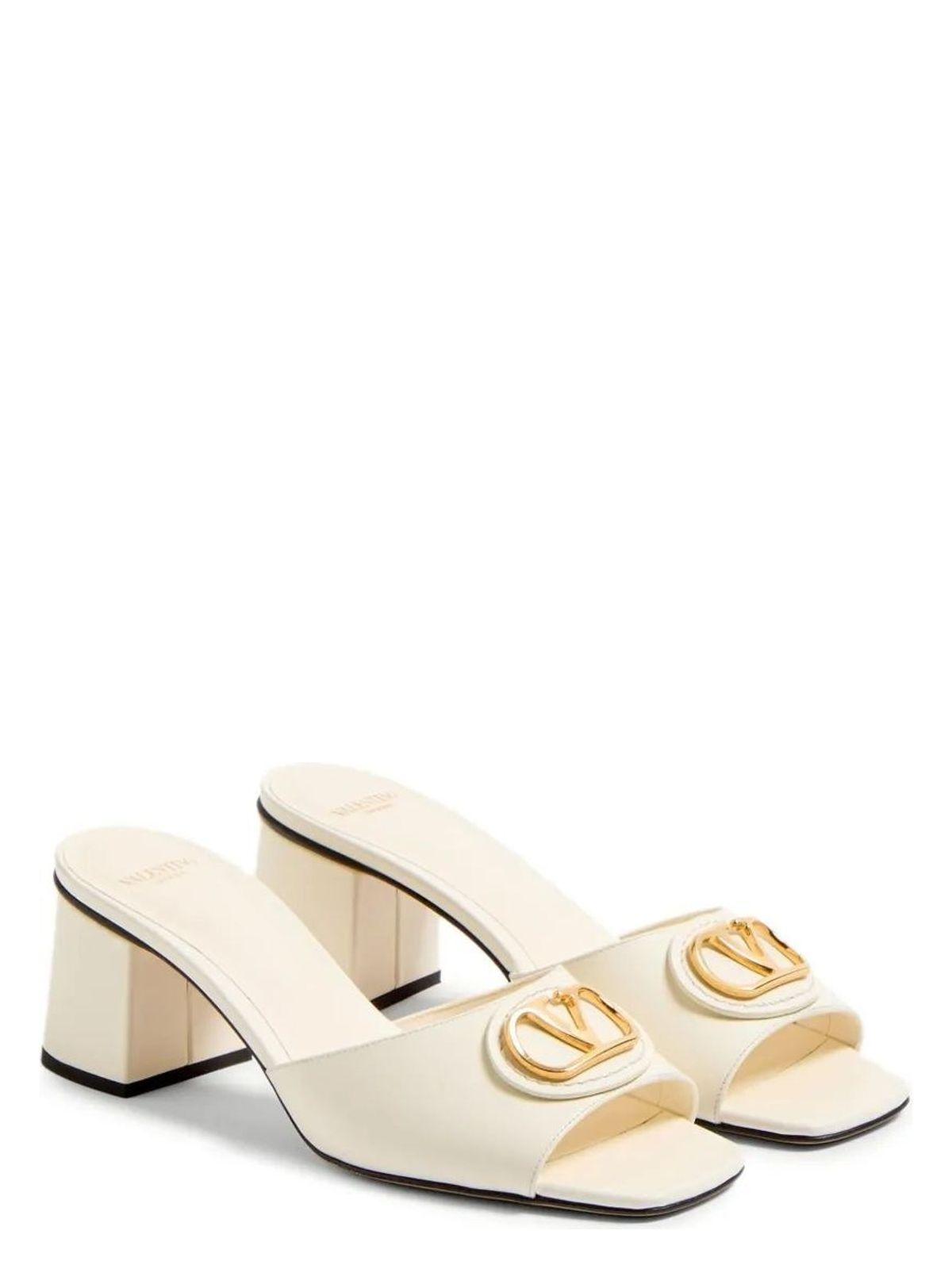 Valentino Women's Slide Vlogo Signature T. 60 in Ivory