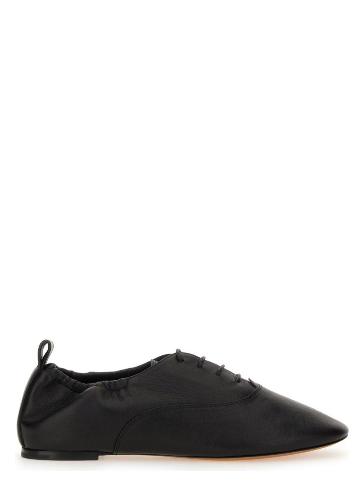 Lanvin Women's Laces Sandals and Lace Up Slipper Sandal in Black