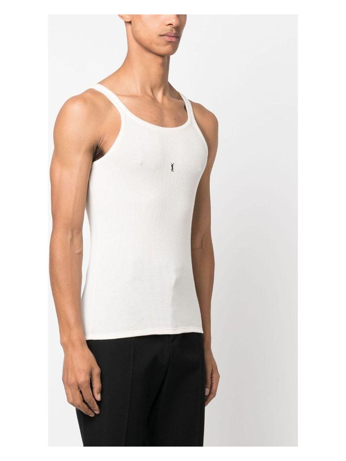 Saint Laurent Men's Cotton Tank Top