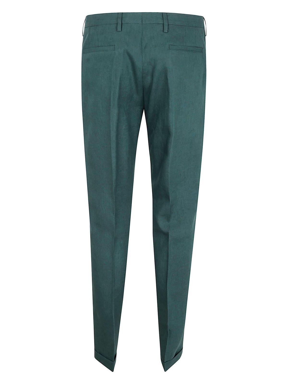 Paul Smith Men's Trousers in Green