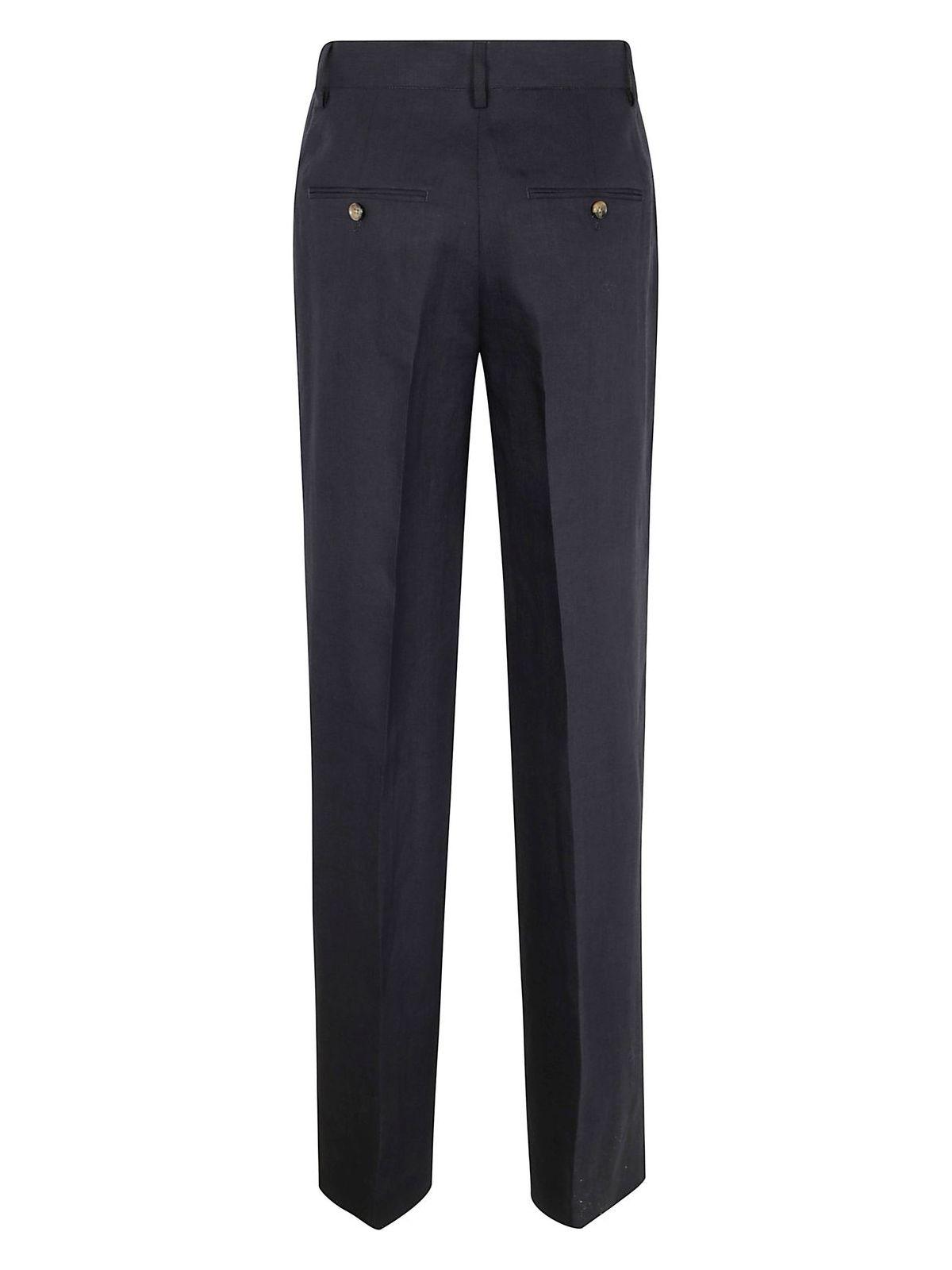 Paul Smith Women's Tailored Trousers in Blue