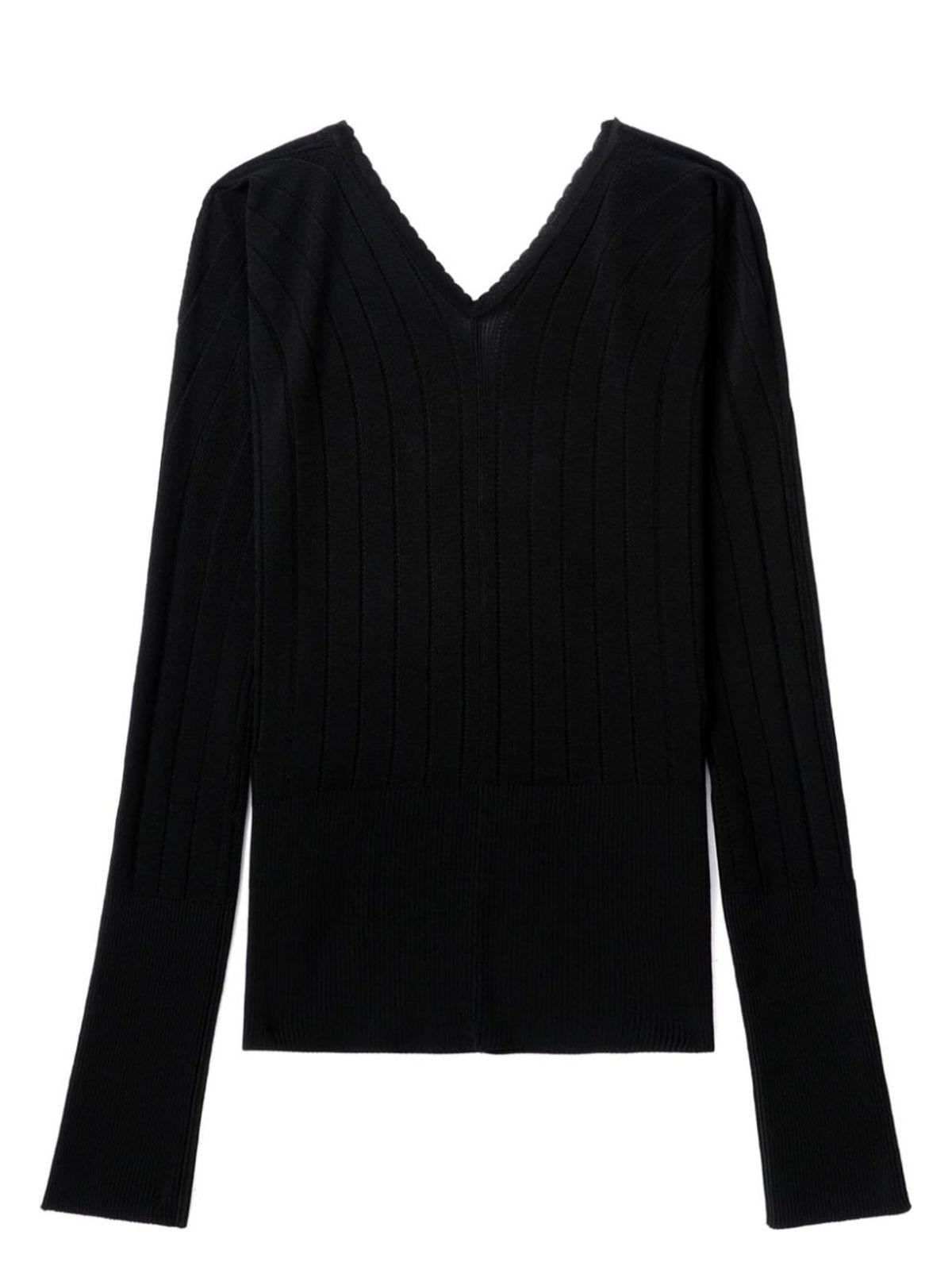 Jacquemus Women's Black Knit Top
