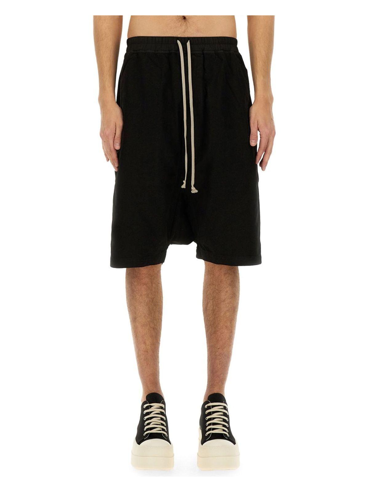 Drkshdw Men's Drawstring Pods Shorts in Black