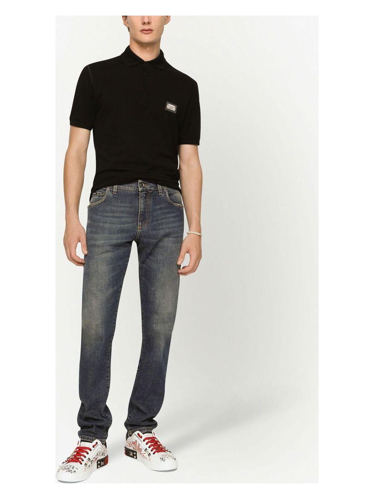 Dolce & Gabbana Men's Cotton Polo Shirt