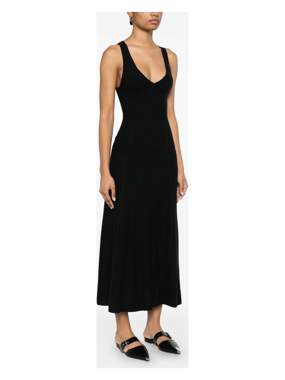 Emporio Armani Women's Midi Dress in Black