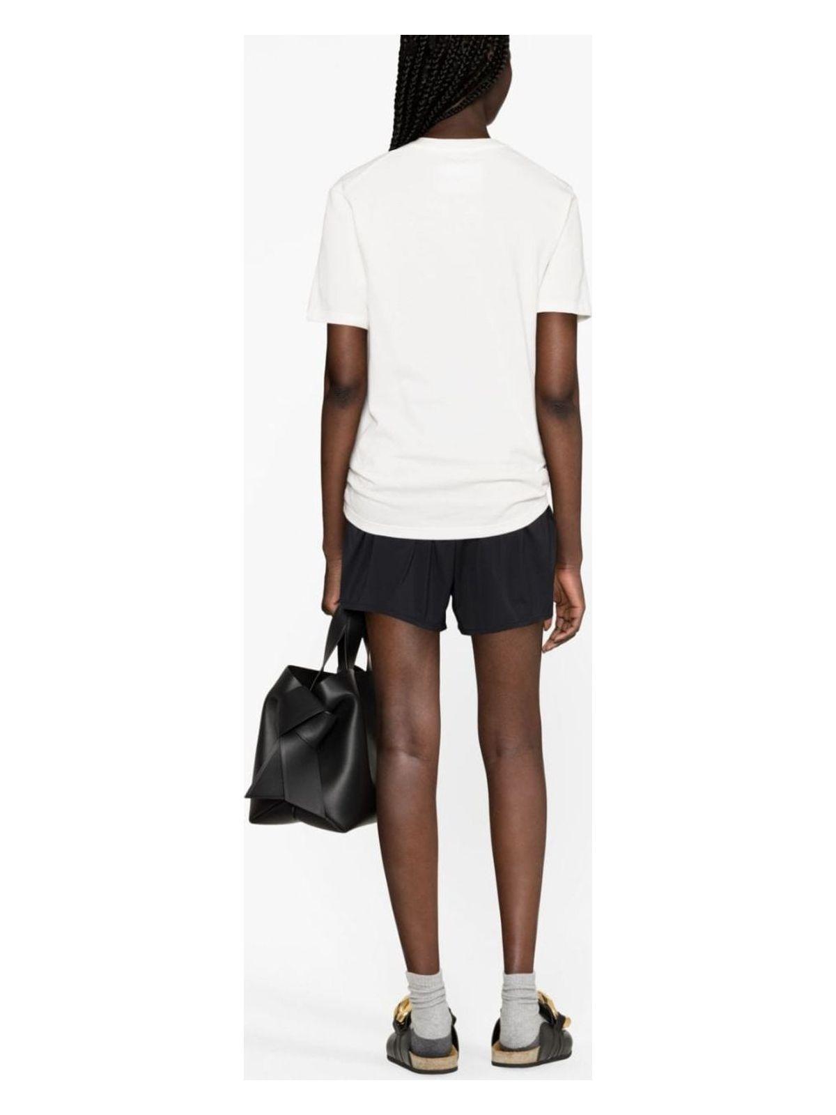 Jil Sander Women's Logo Cotton T-Shirt in White