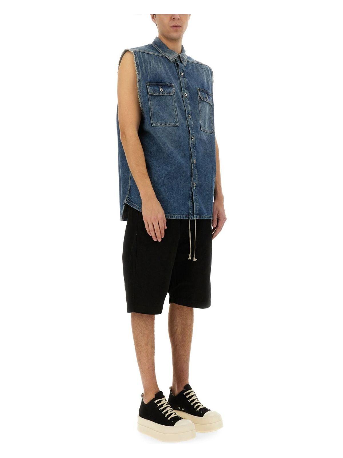 Drkshdw Men's Drawstring Pods Shorts in Black