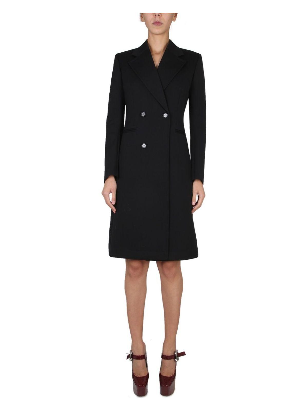 Bottega Veneta Women's Wool Coat in Black