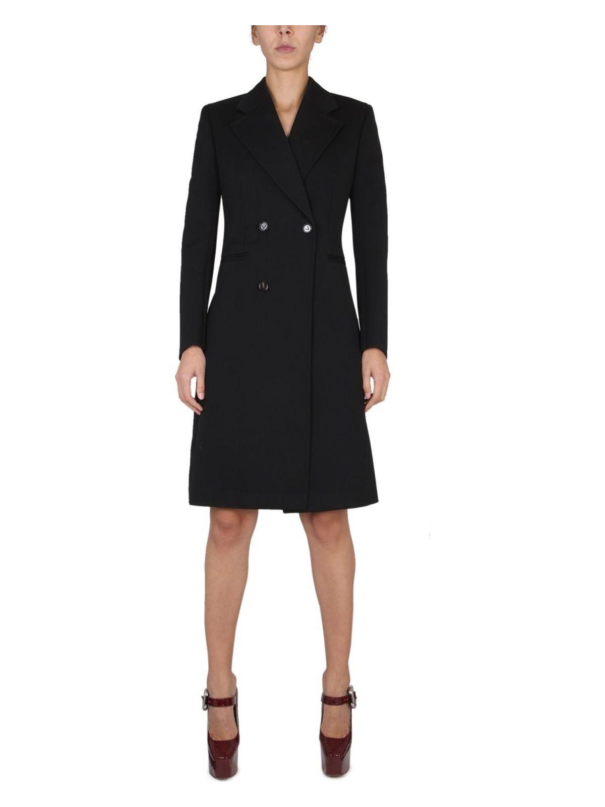 Bottega Veneta Women's Wool Coat in Black