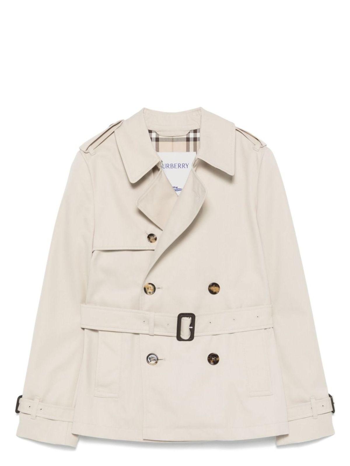 Burberry Women's Stylish Jacket With Durable Blend in Beige