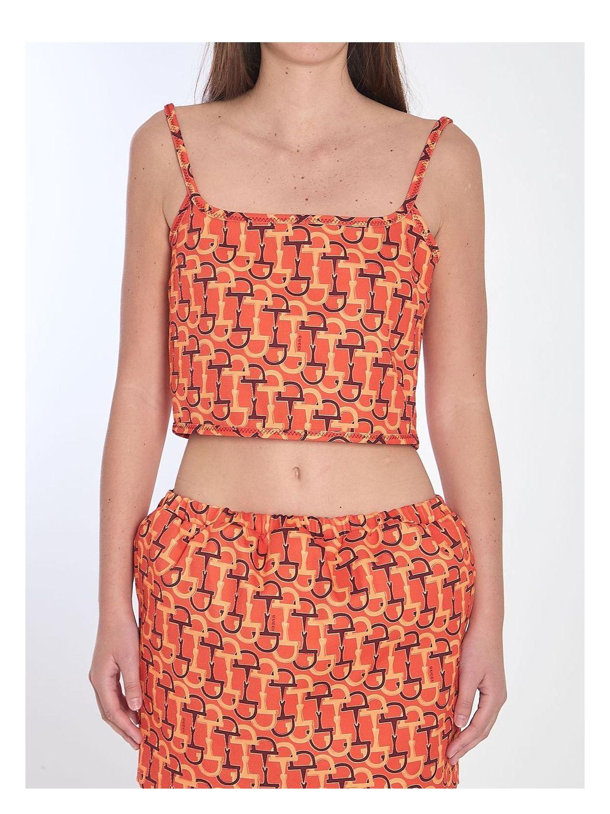 Gucci Women's Printed Cotton Top