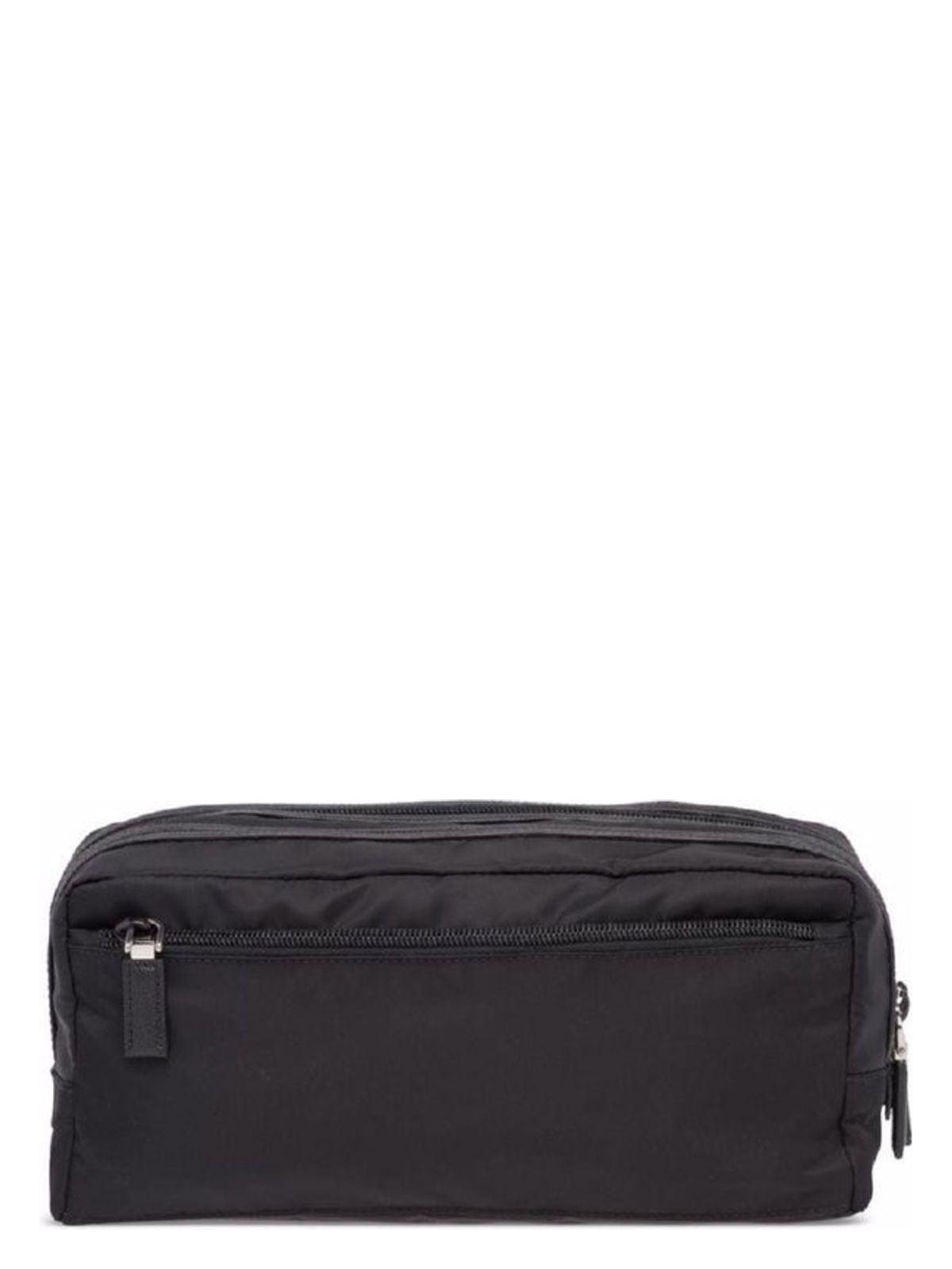Prada Women's Re-Nylon Beauty Case in Black