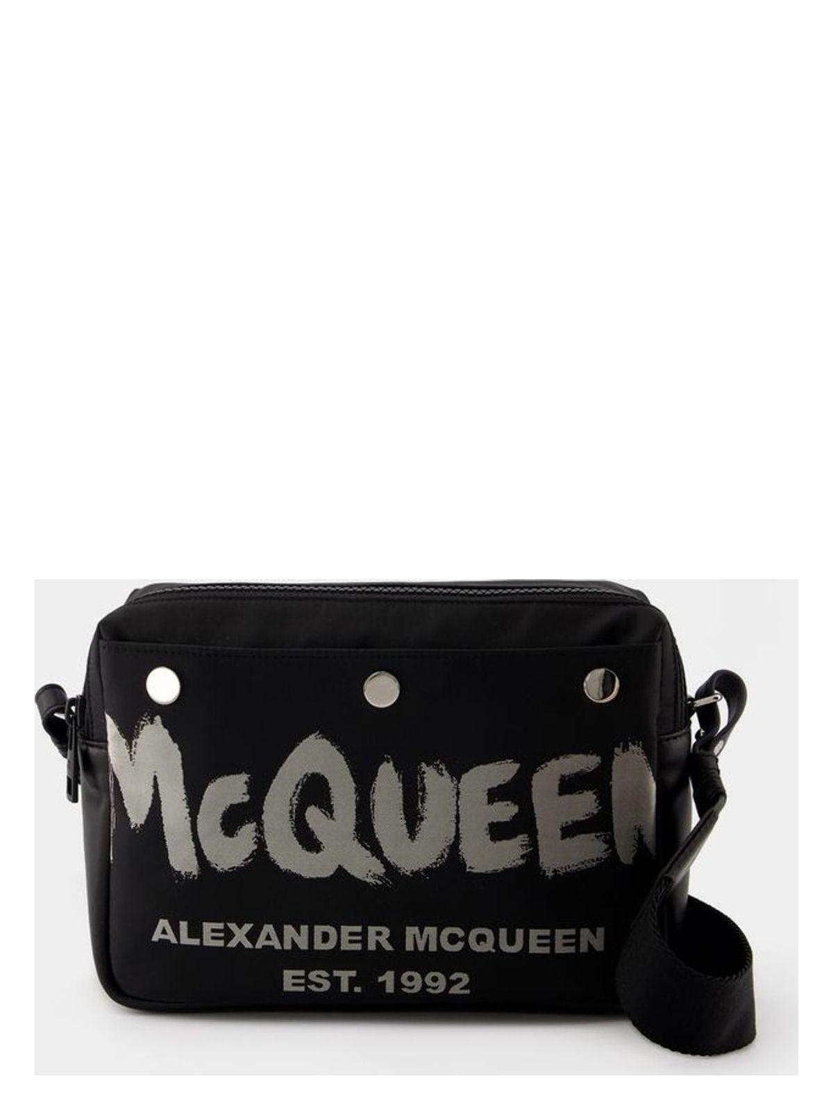 Alexander Mcqueen Mcqueen Graffiti Crossbody Bag