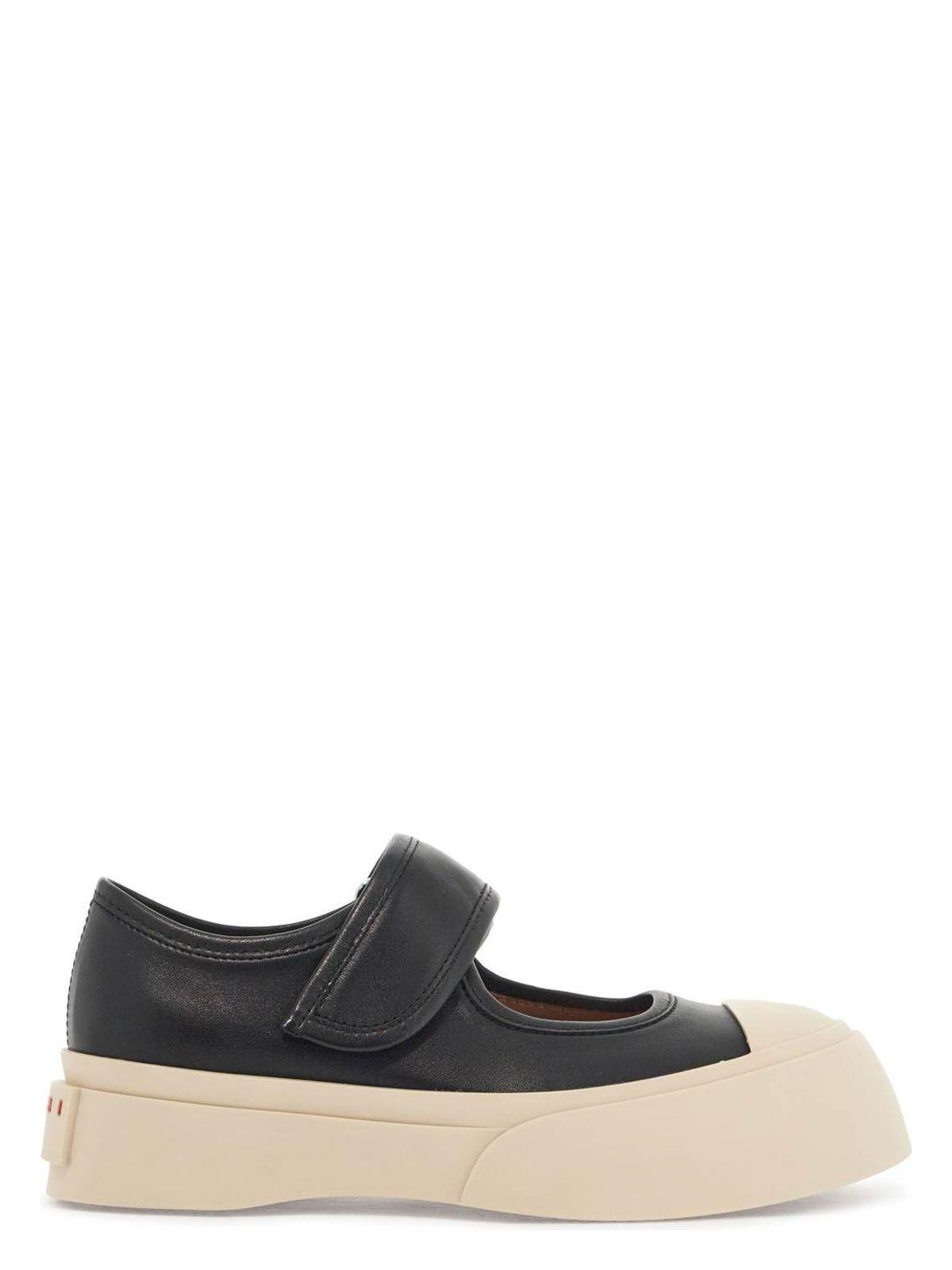 Marni Mary Jane Low-Top Sneakers Black