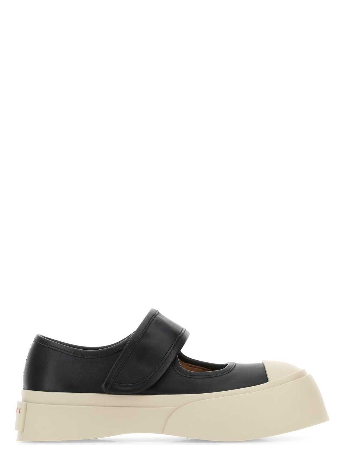 Marni Mary Jane Low-Top Sneakers Black