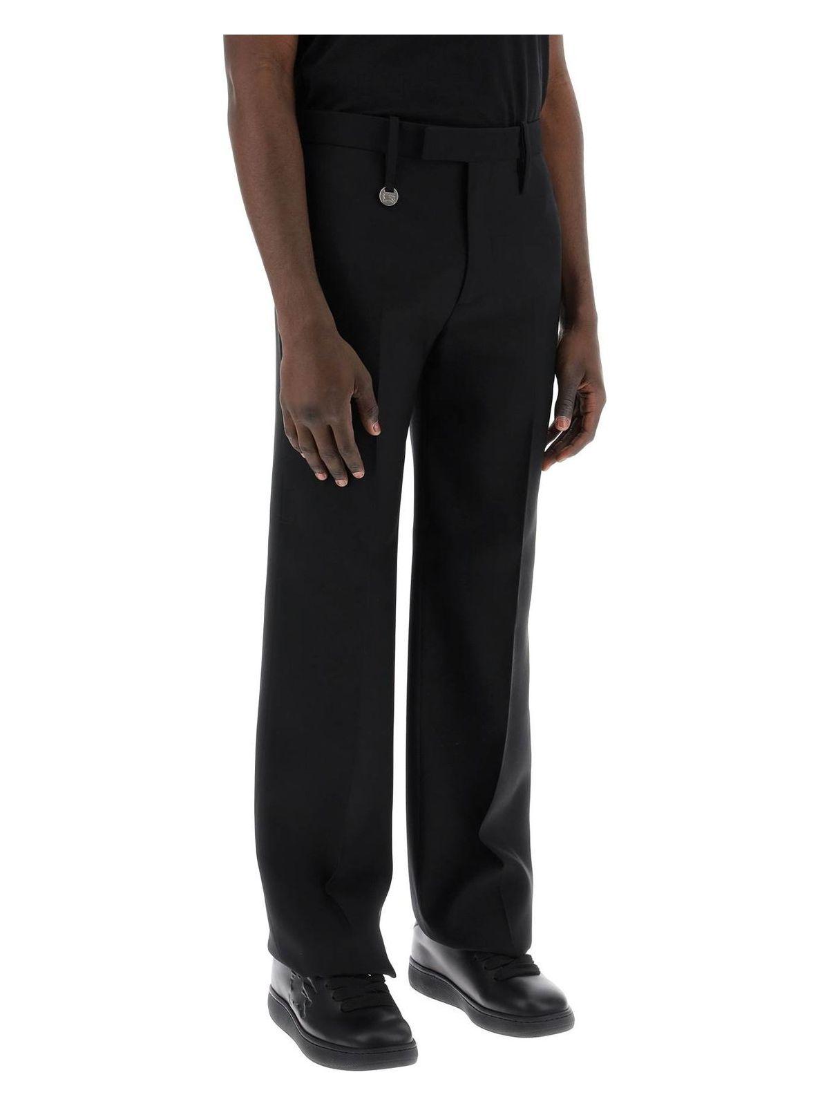 Burberry Black Wool Pant