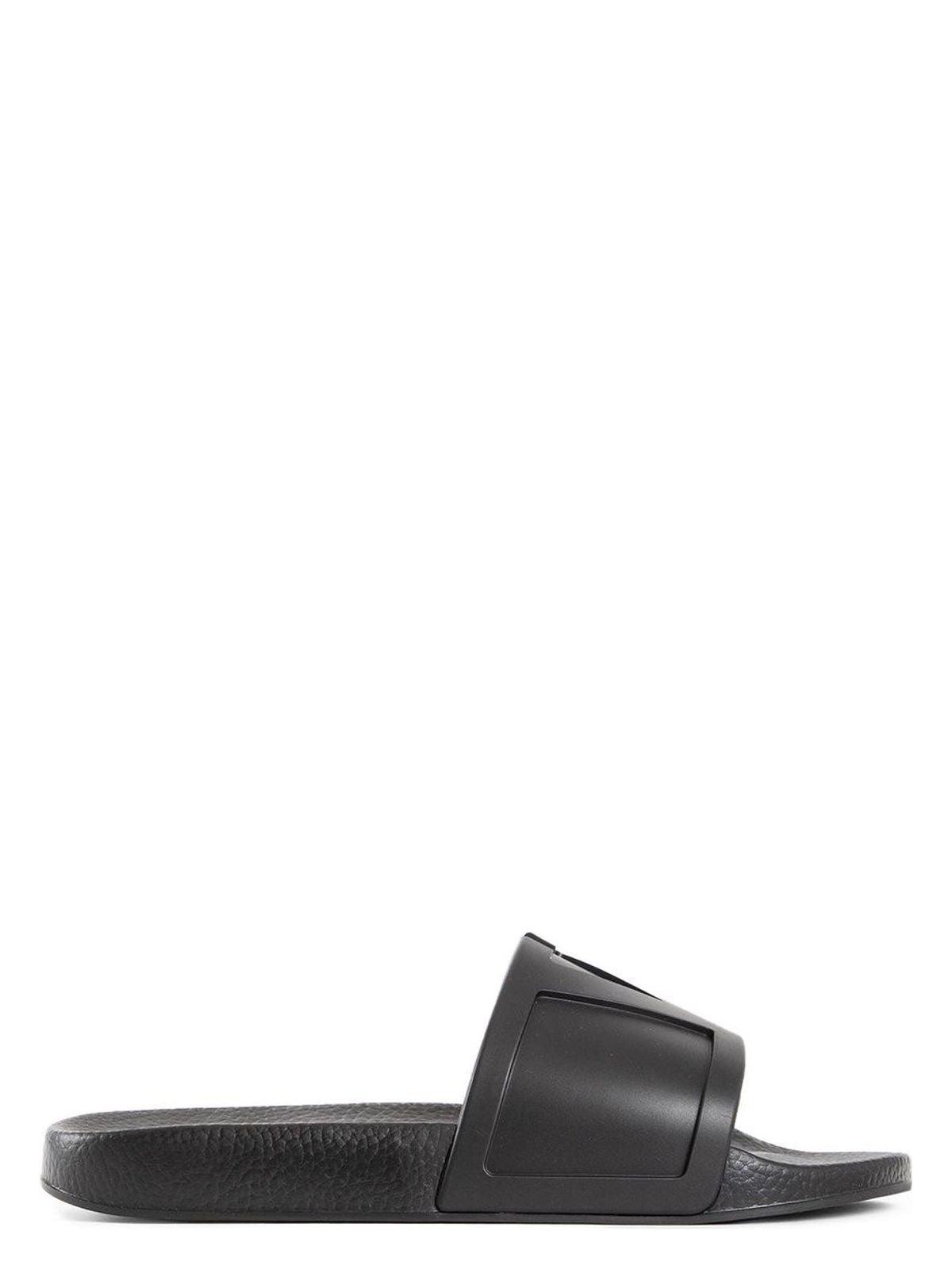 Valentino Garavani Men's Slide Sandal Coolside in Black