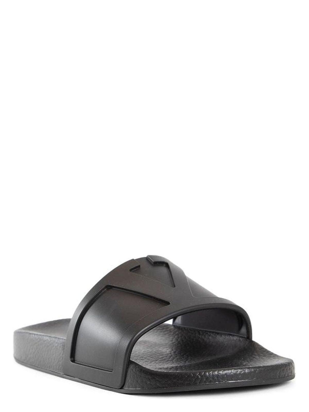 Valentino Garavani Men's Slide Sandal Coolside in Black