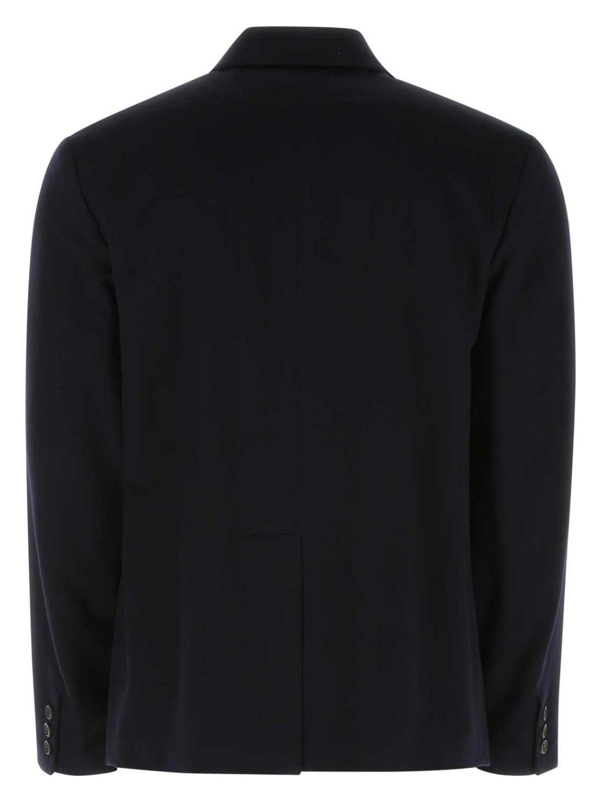 Prada Women's Midnight Cashmere Blazer in Blue