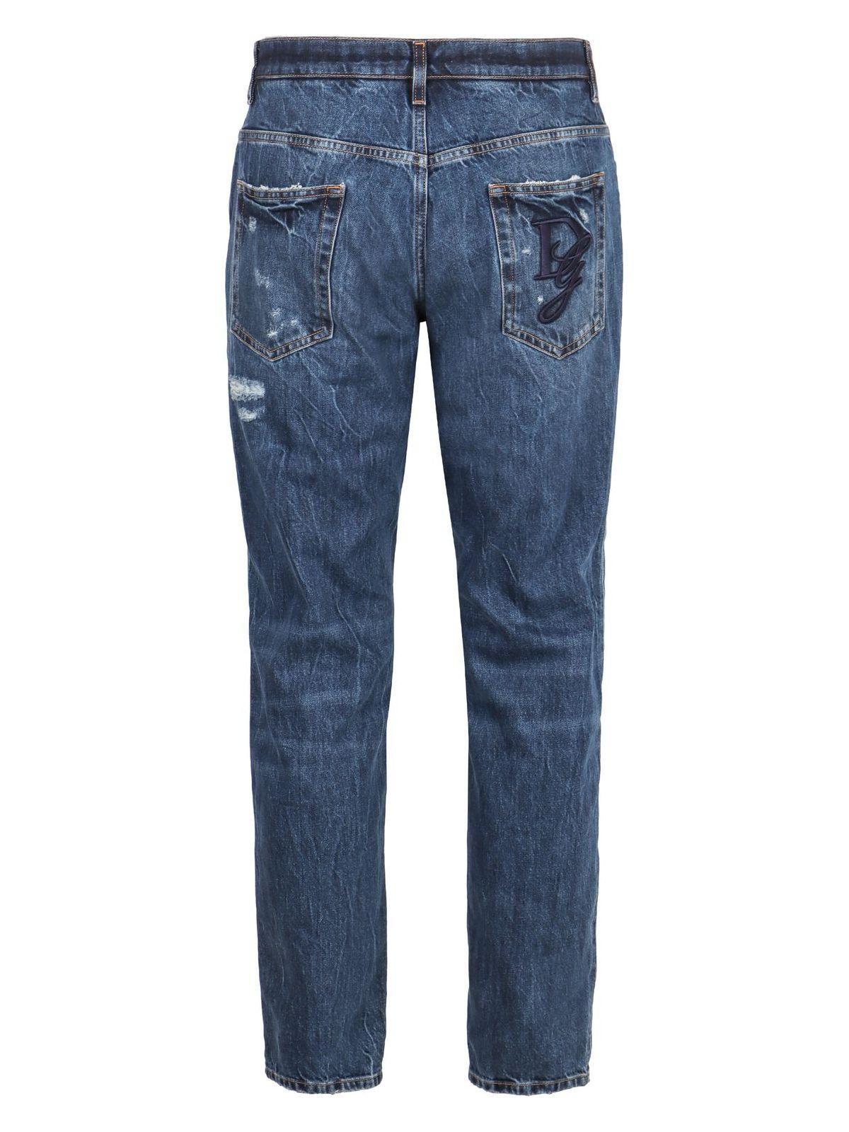 Dolce & Gabbana Men's Loose-Fit Jeans