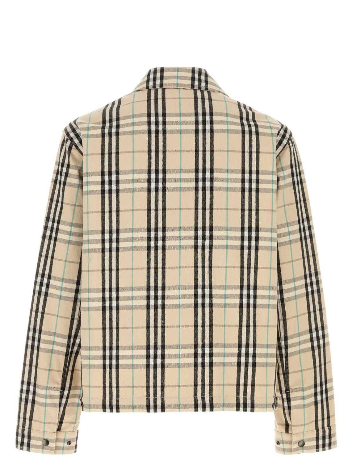 Burberry Embroidered Cotton Jacket