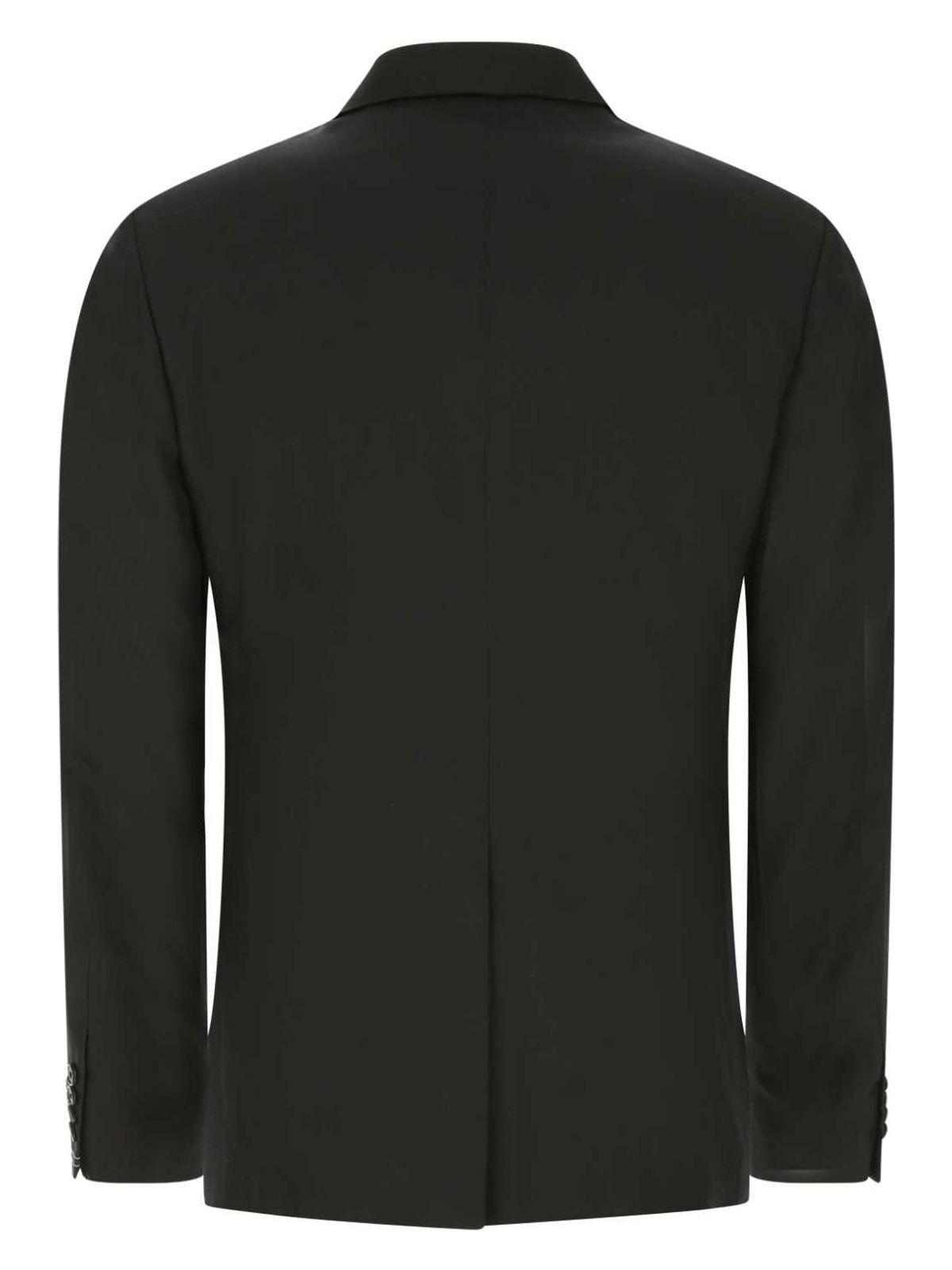 Prada Black Silk Blazer