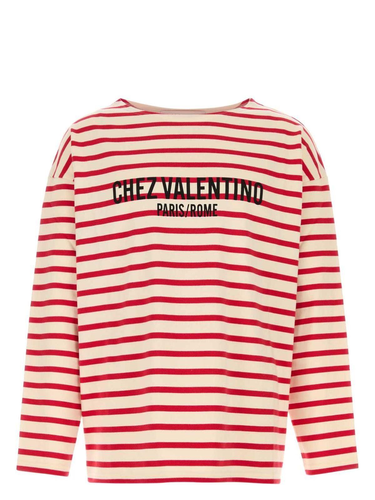 Valentino Garavani Embroidered Cotton T-Shirt