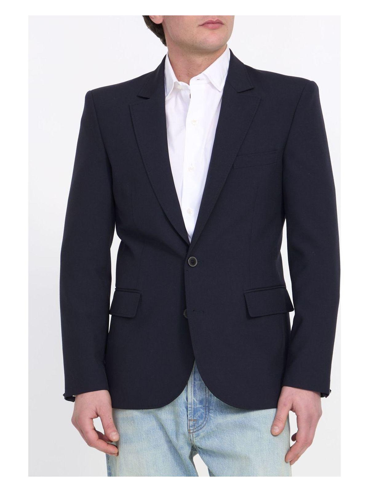 Valentino Garavani Women's Midnight Wool Blazer in Blue