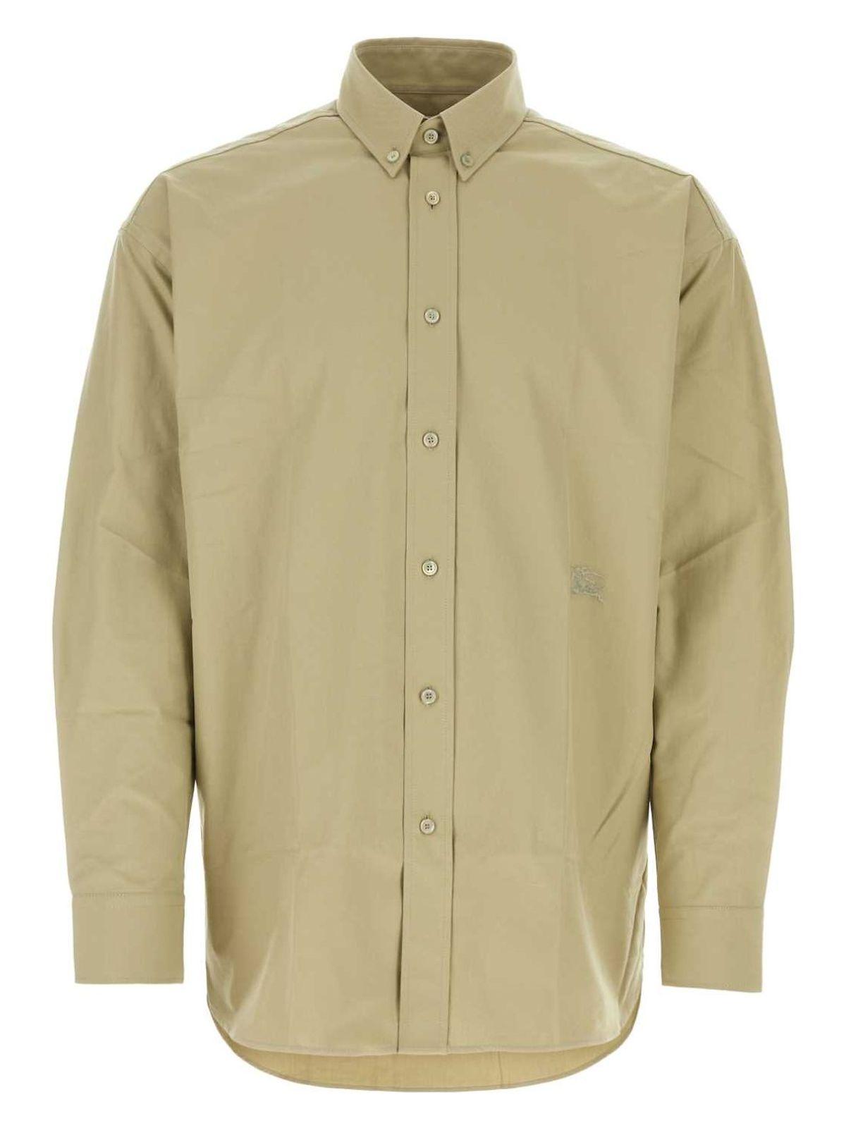 Burberry Army Green Oxford Shirt
