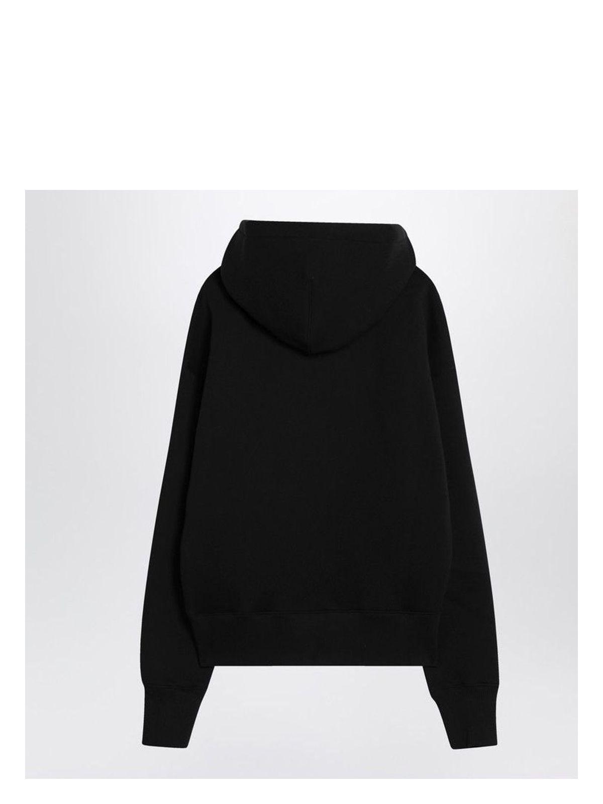 Ami Alexandre Mattiussi Ami Paris Men's Ami De Coeur Hoodie in Black