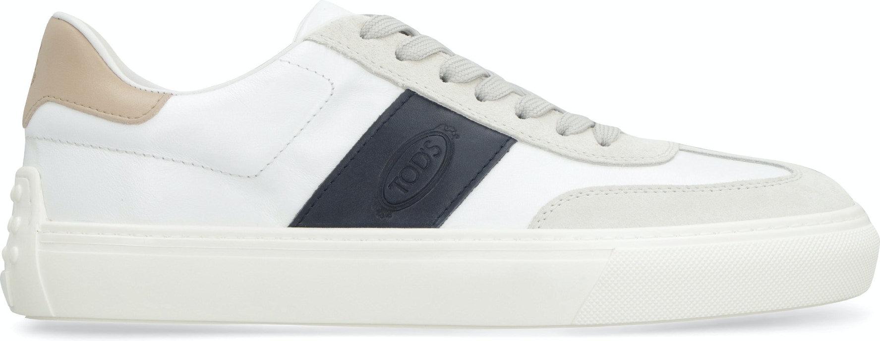 Tod's Sneakers in Smooth and Suede Leather