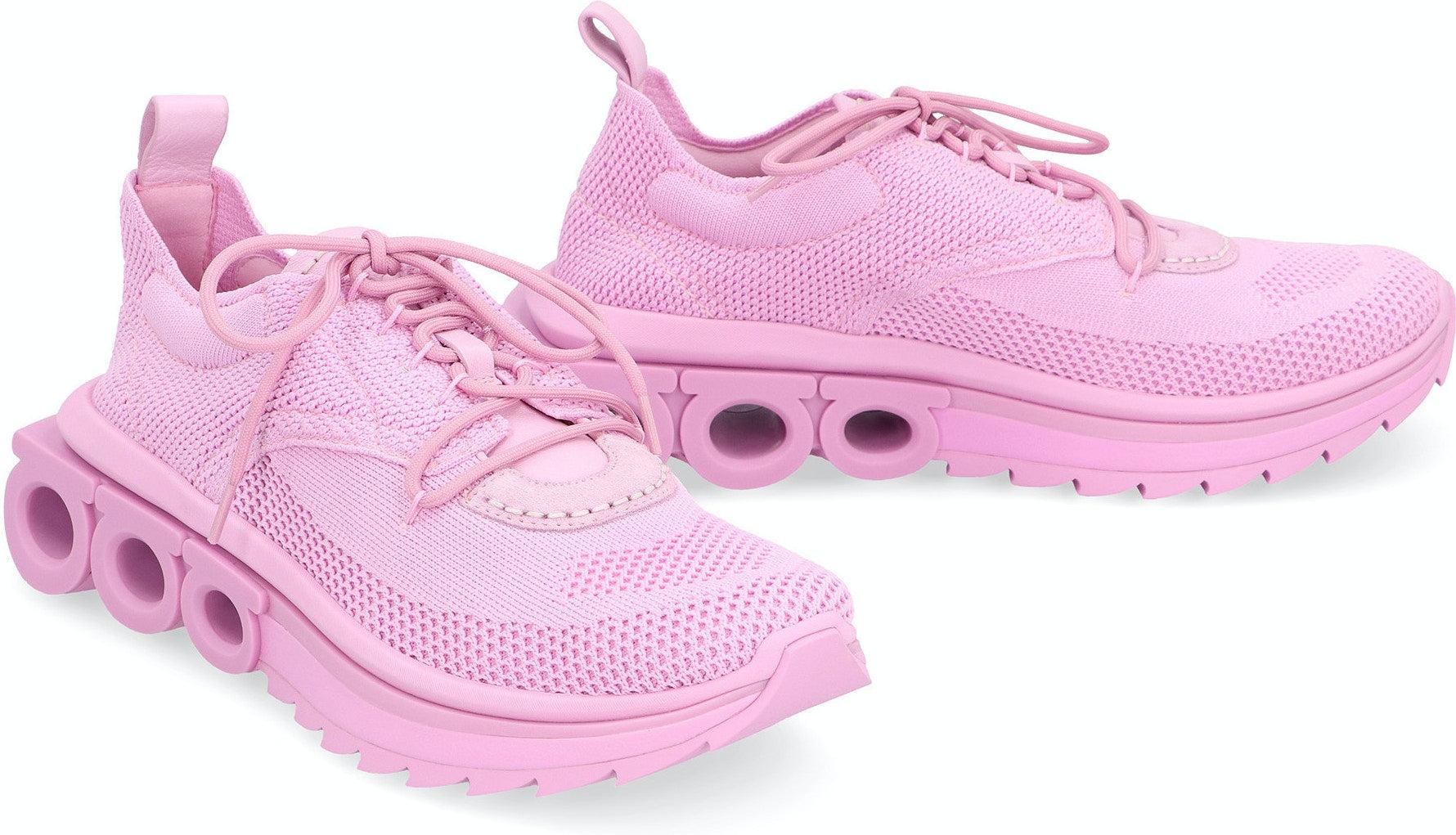 Ferragamo Nima Fabric Low-top Sneakers