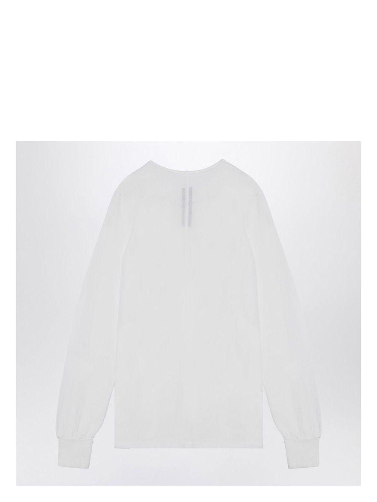 Drkshdw Men's Level Ls T T-Shirt in White