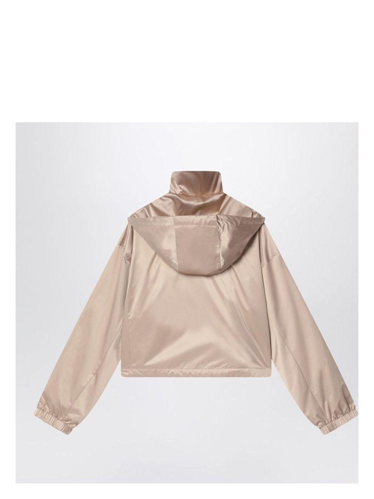Fendi Women's Cappuccino Polyester Windbreaker