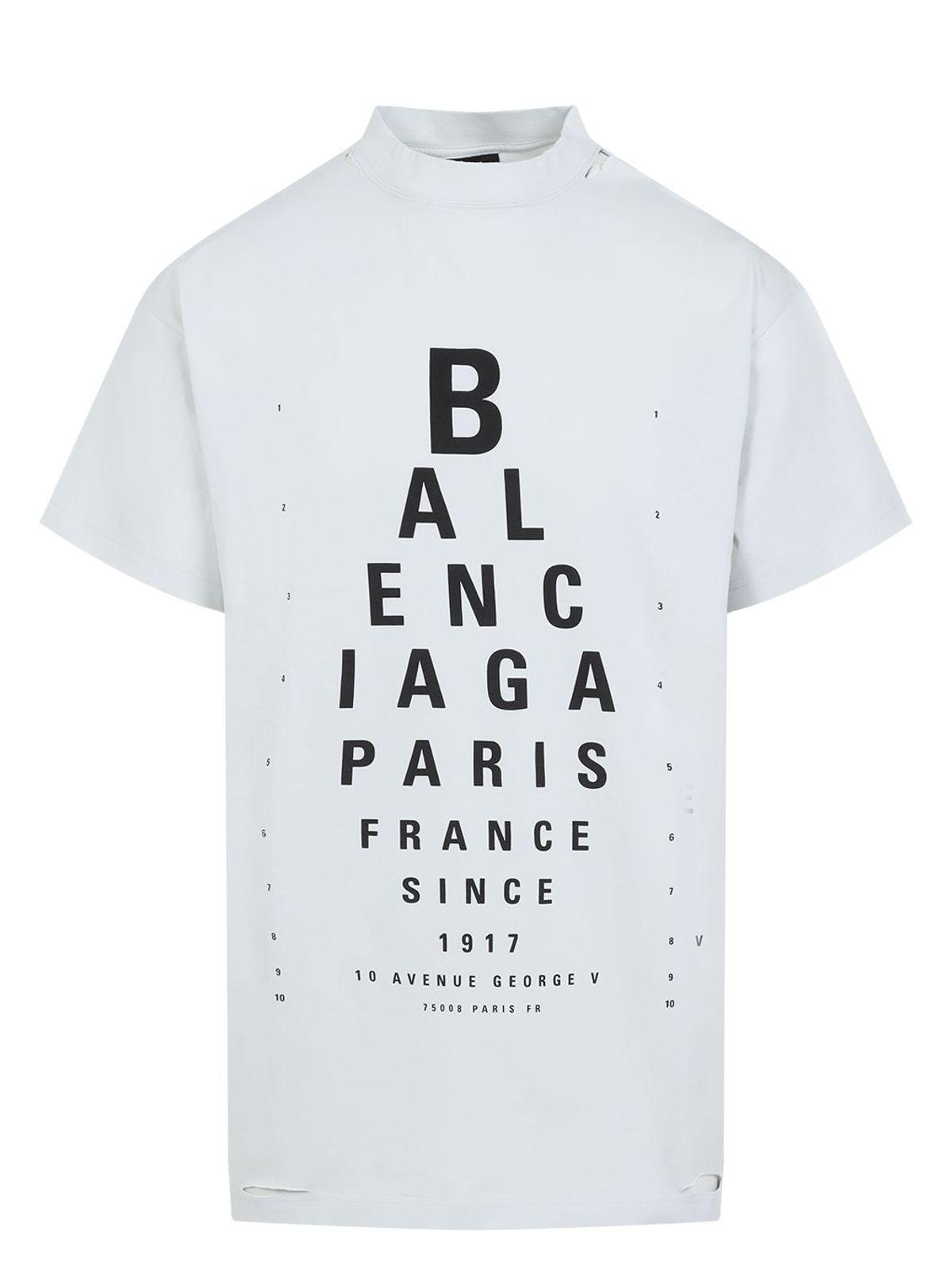 Balenciaga Optical Oversized T-shirt