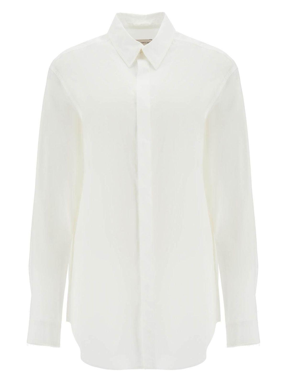 Moncler Genius Women's Cotton Shirt in White