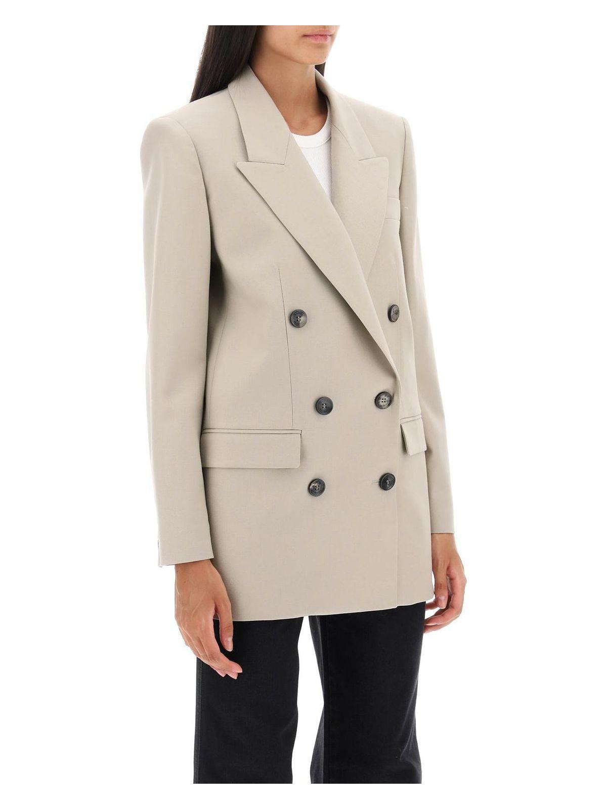 Isabel Marant Women's Sand Wool Nevimea Blazer
