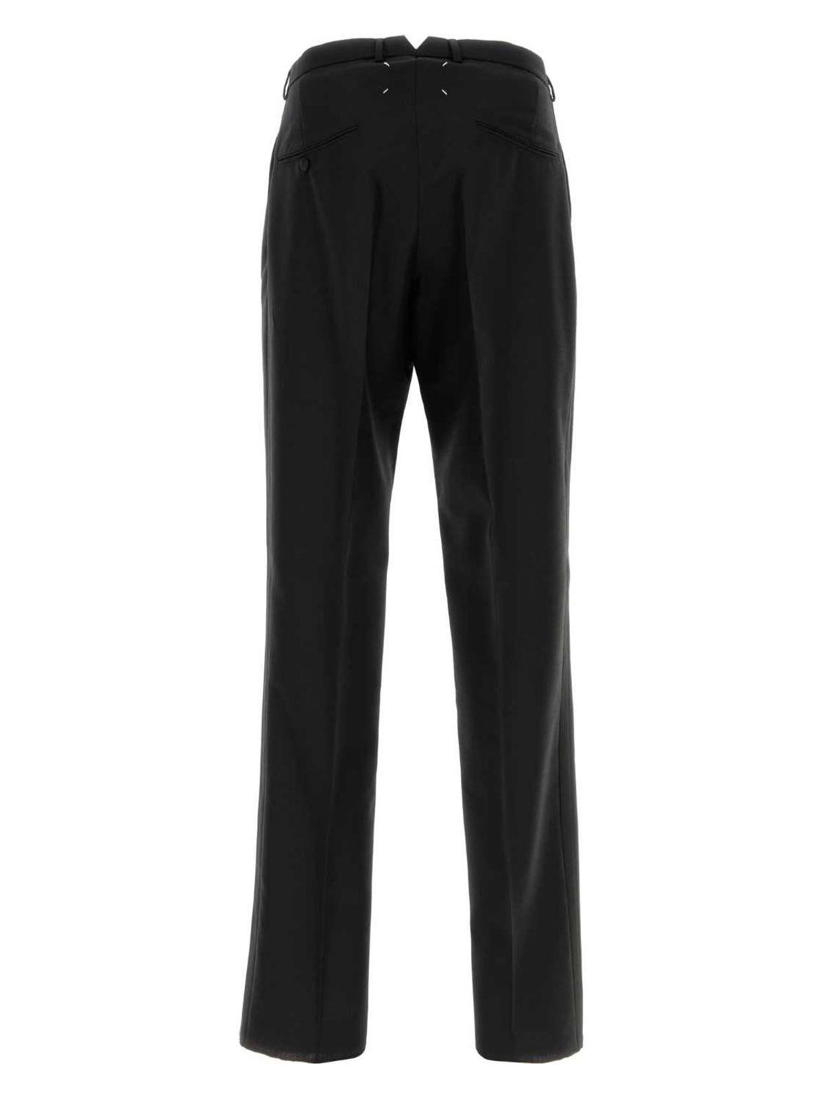 Maison Margiela High-waist Pleated Trousers