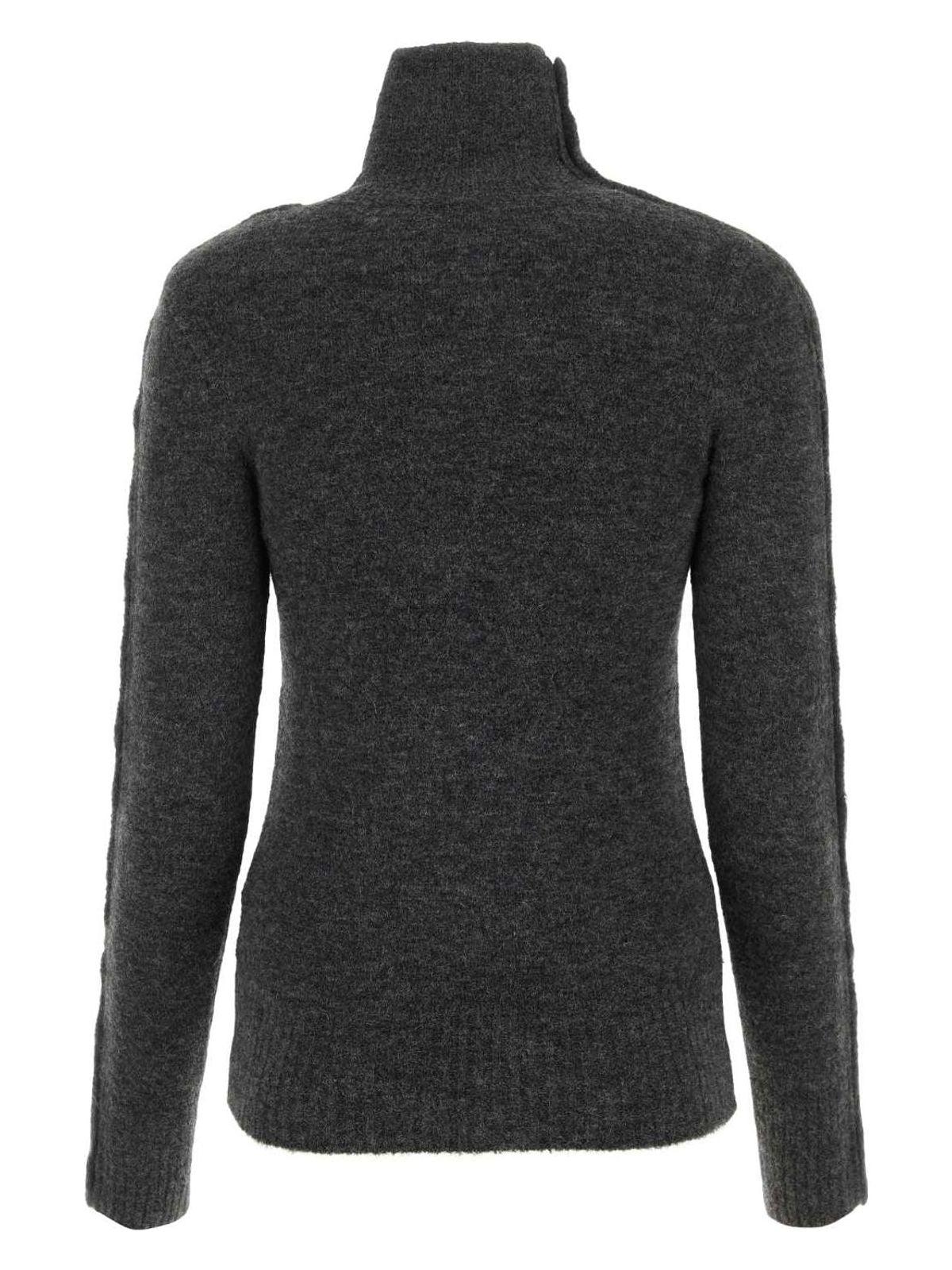 Isabel Marant Anthracite Nylon Blend Malo Sweater