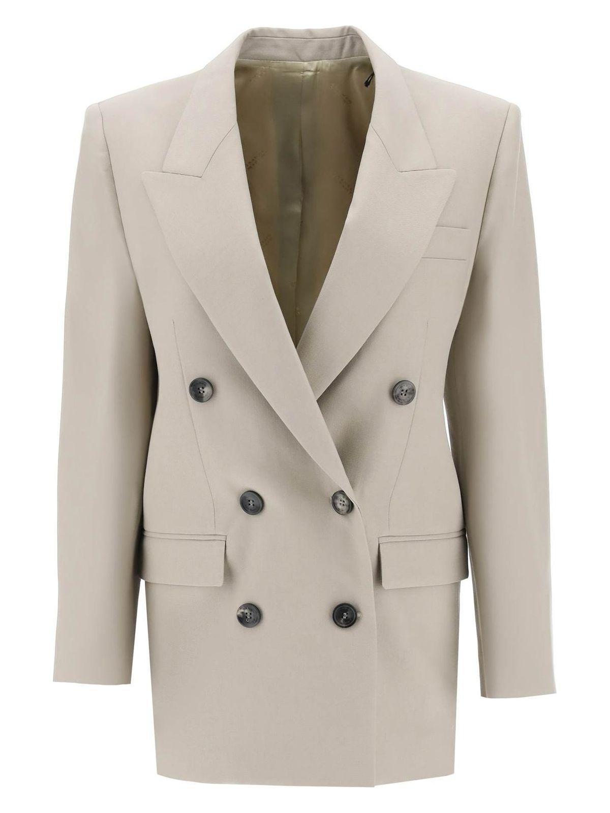 Isabel Marant Women's Sand Wool Nevimea Blazer