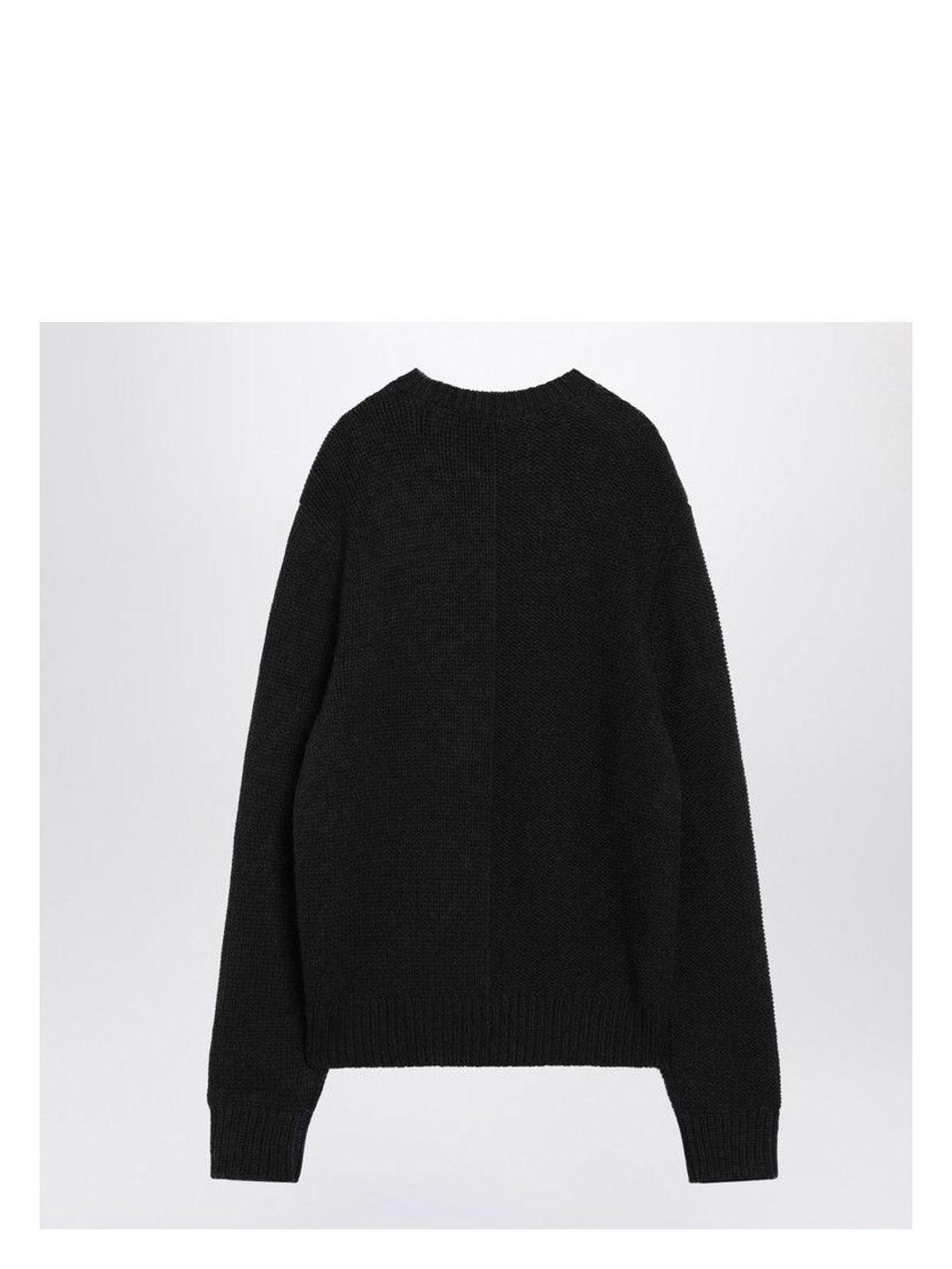 Burberry Men's Dark Gray Cashmere Sweater