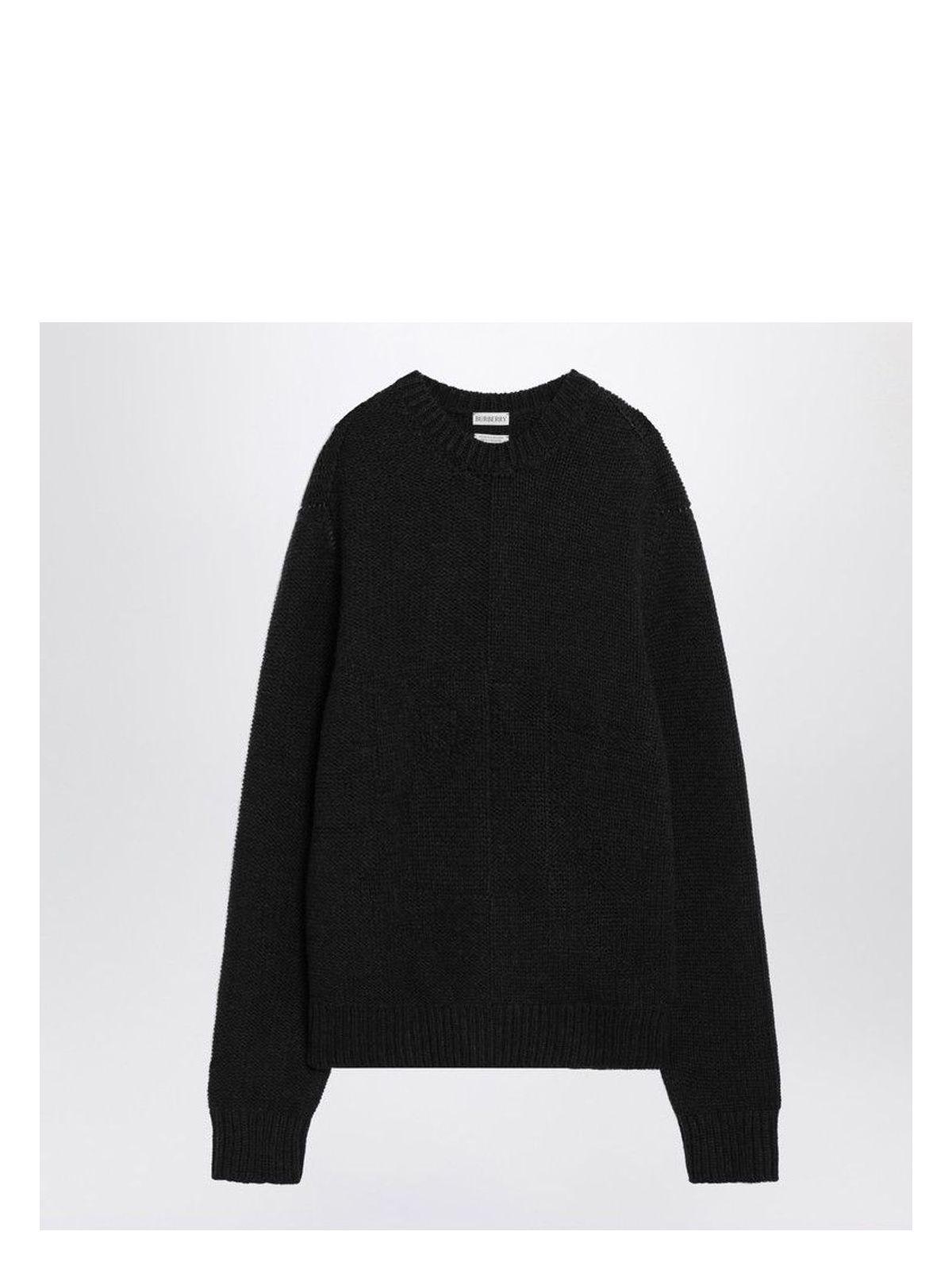 Burberry Men's Dark Gray Cashmere Sweater