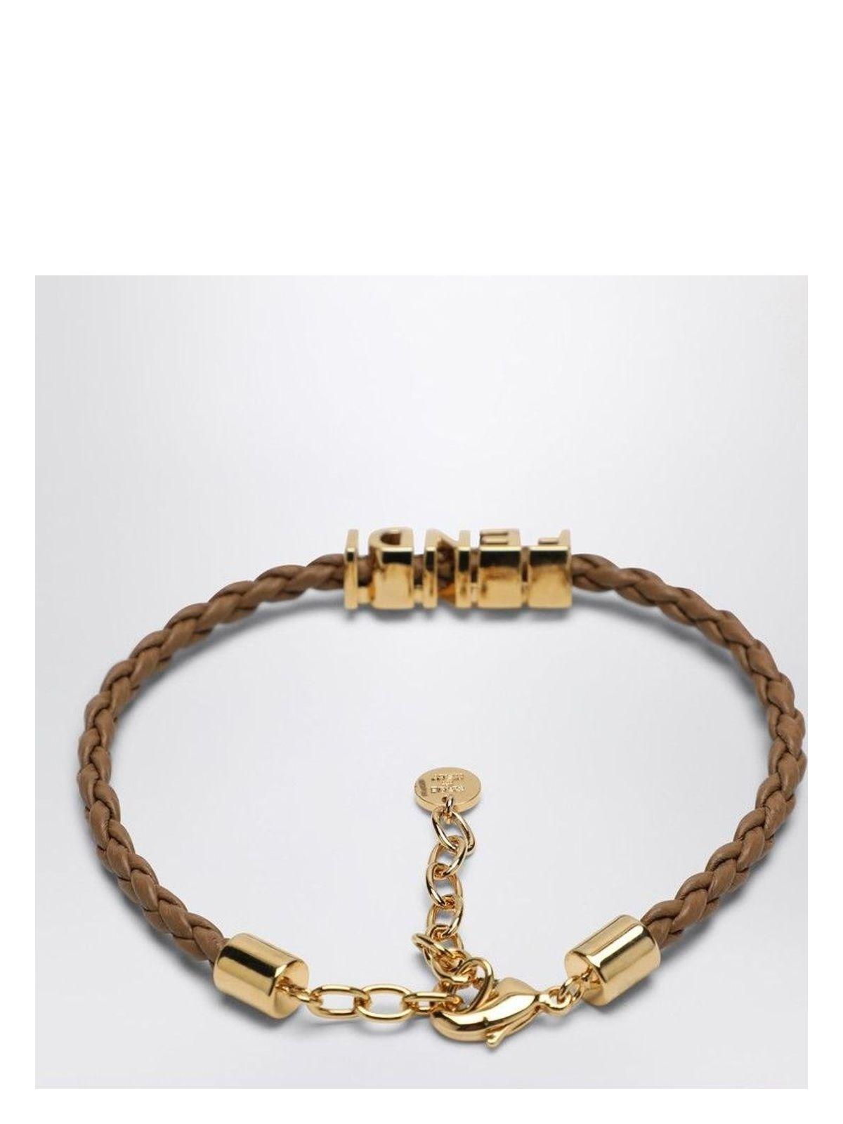 Fendi Women's Forever Bracelet in Gold-Coloured Metal