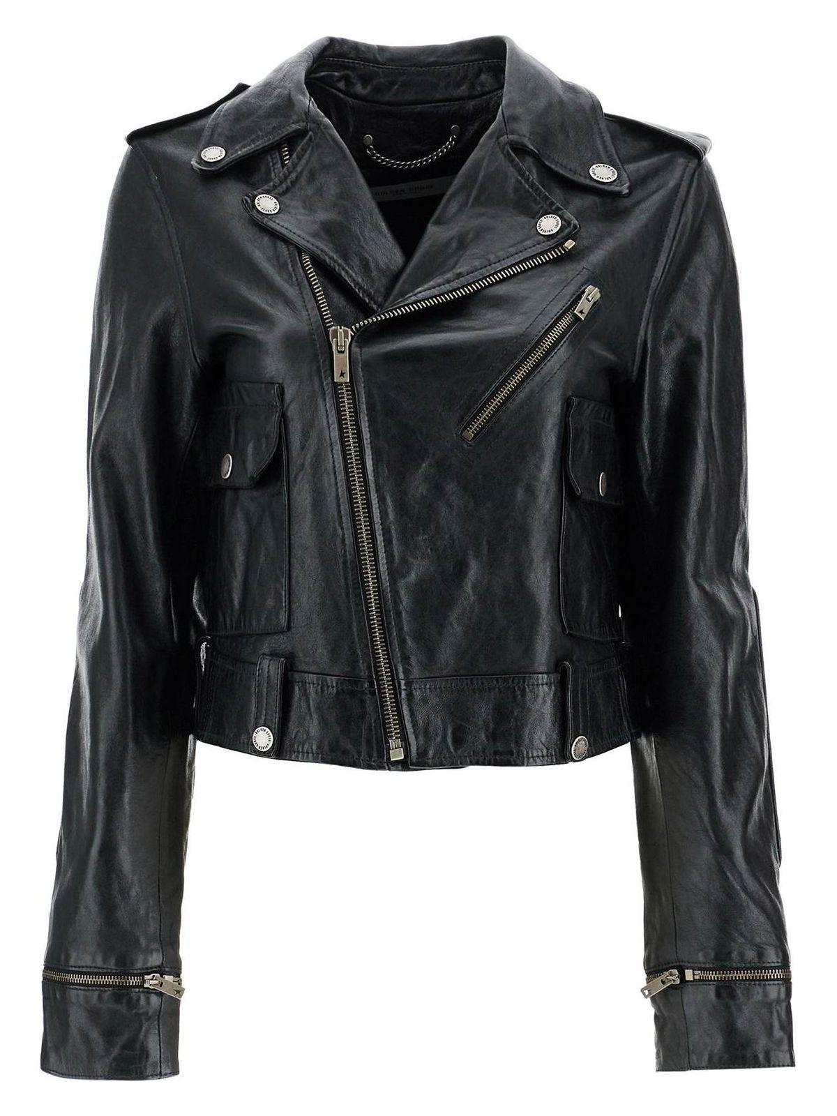 Golden Goose Women's Nevada Leather Biker Jacket
