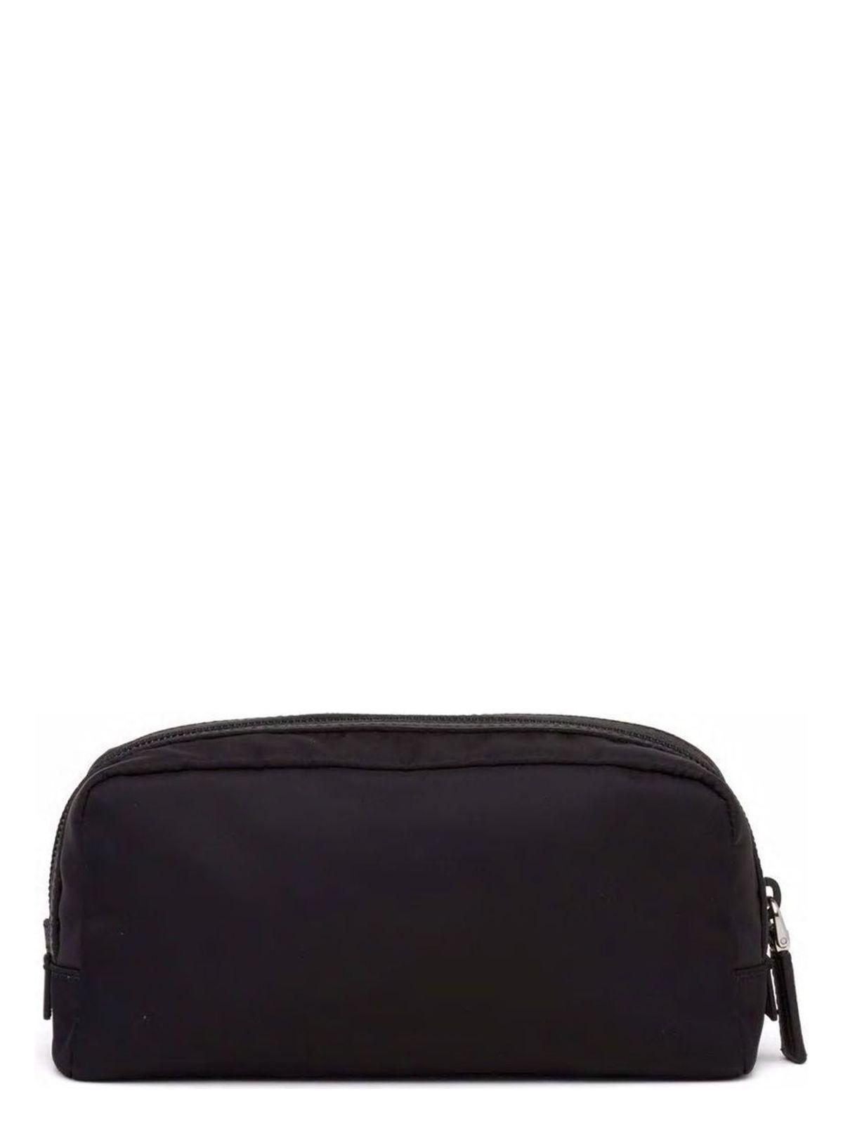 Prada Re-Nylon Beauty Case With Logo in Black