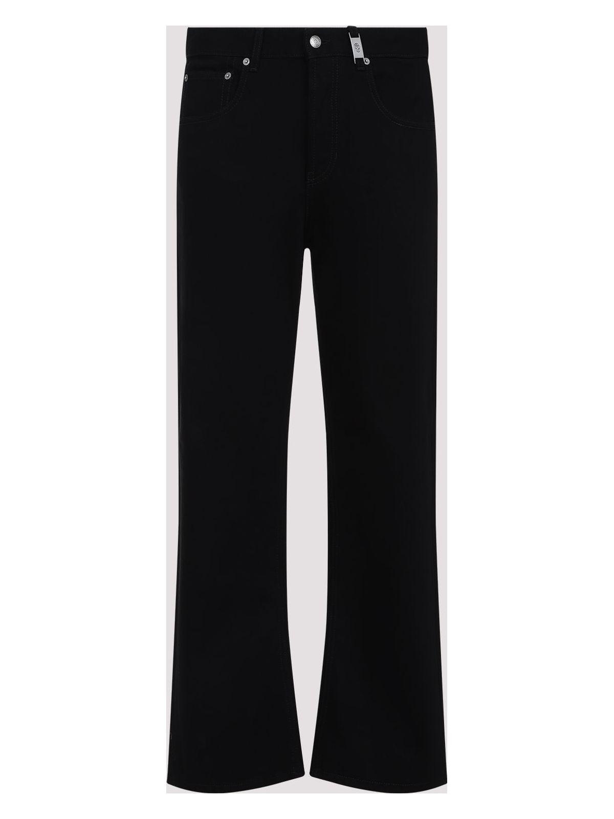 Alexander Mcqueen Men's Cotton Pants and Denim Jeans in Black