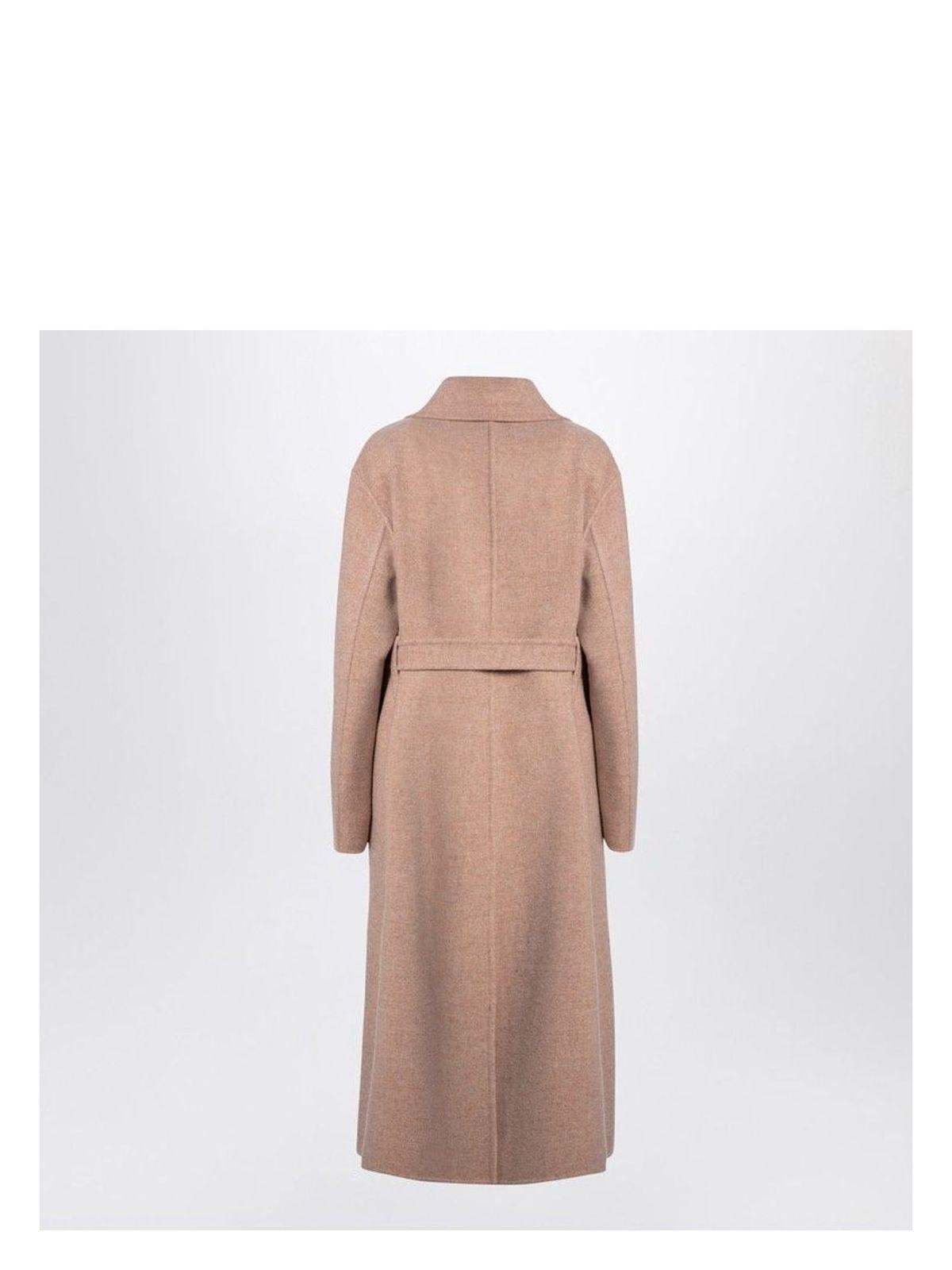Jil Sander Women's Granite Wool Coat in Pink