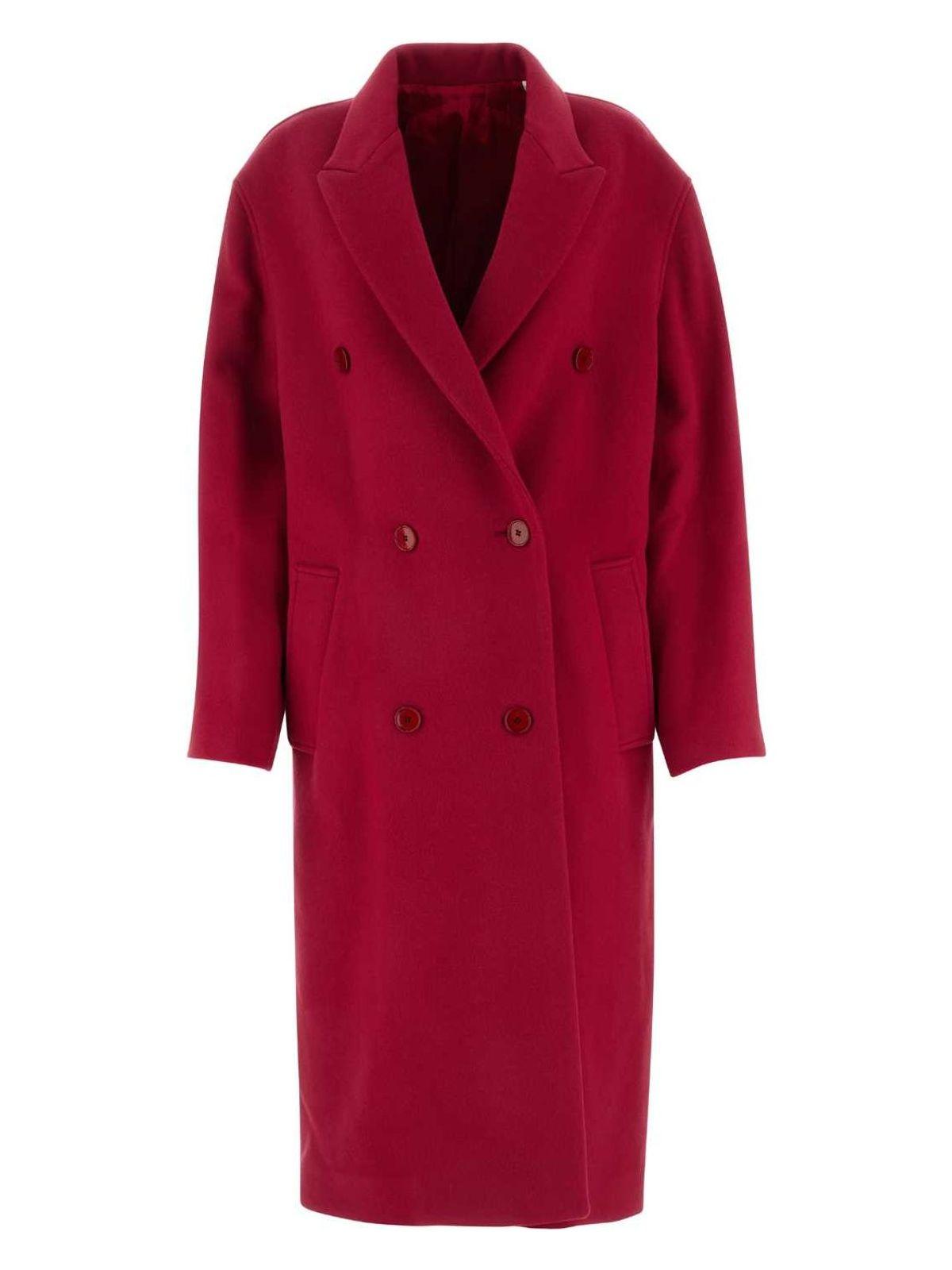 Isabel Marant Theodore Double-breasted Wool Blend Coat