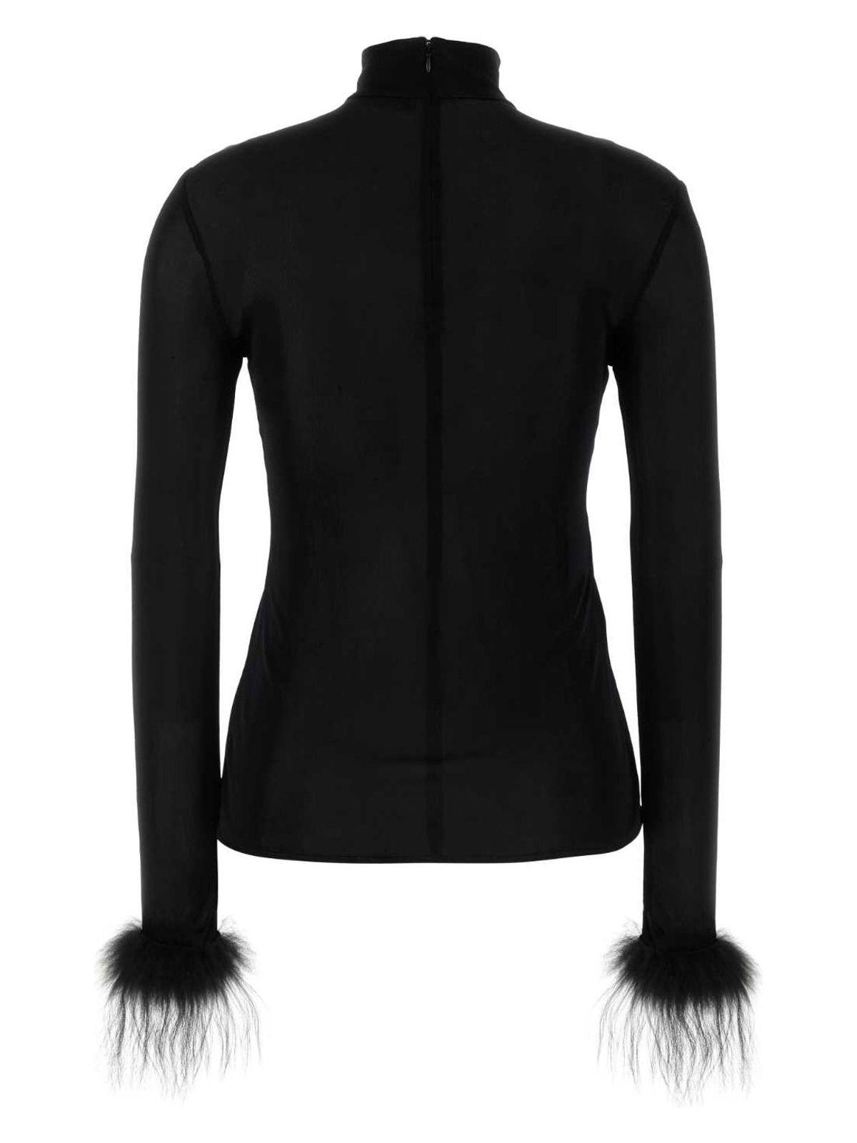 Prada Black Jersey Top