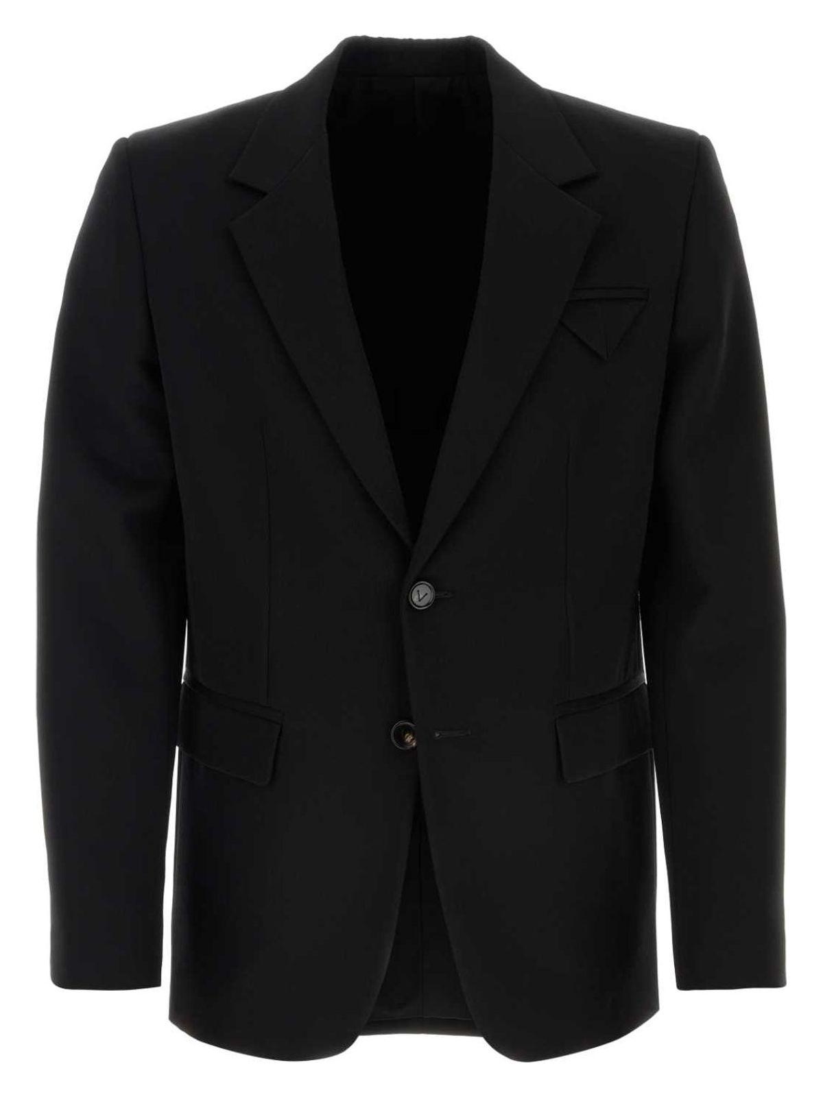 Bottega Veneta Black Wool Blazer